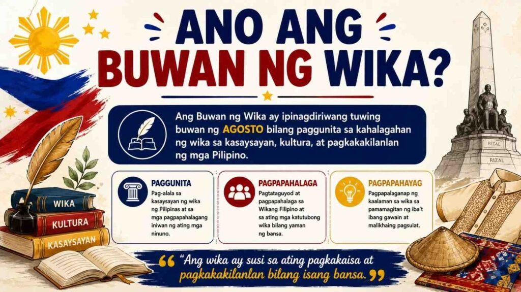 Ano ang Buwan ng Wika