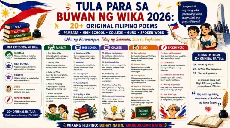 Tula para sa Buwan ng Wika