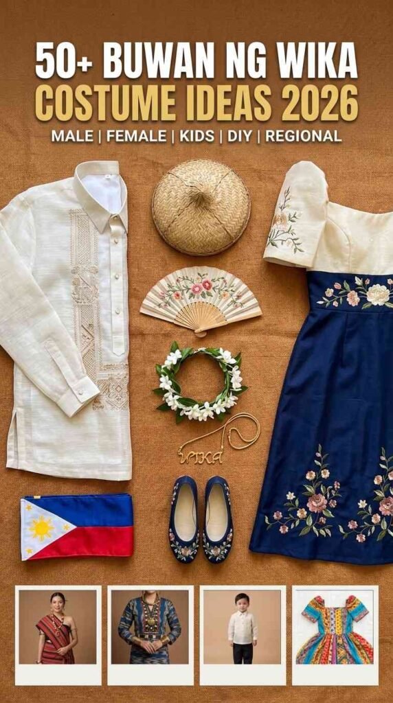 1. Buwan ng Wika Costume Ideas 2026 — Male, Female, Kids, Simple & DIY Looks
