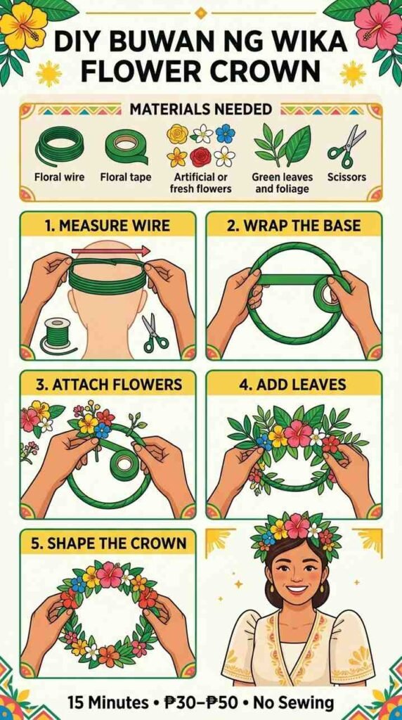 10. Pulang Bandana ng Katipunero — Ang Pinakamadaling Headdress para sa mga Lalaki