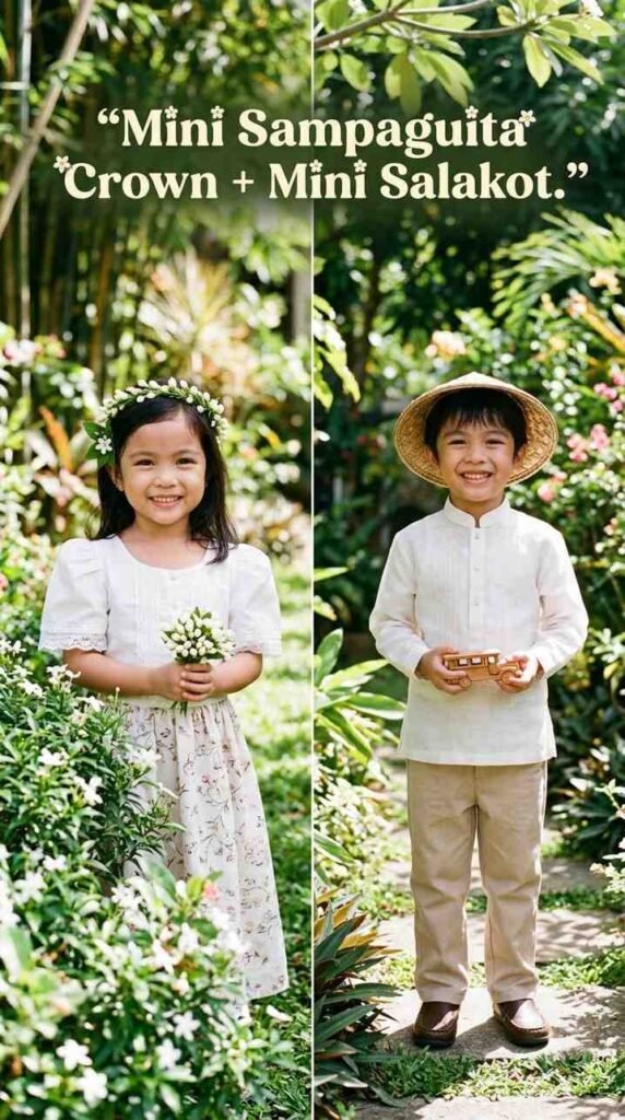11. Modernong Barong at Minimalistang Headdress — Ang Makabagong Palamuti sa Ulo para sa Lalaki