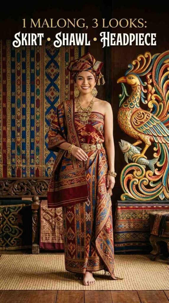 11. Muslim Mindanao Malong Costume — The Most Versatile Buwan ng Wika Outfit