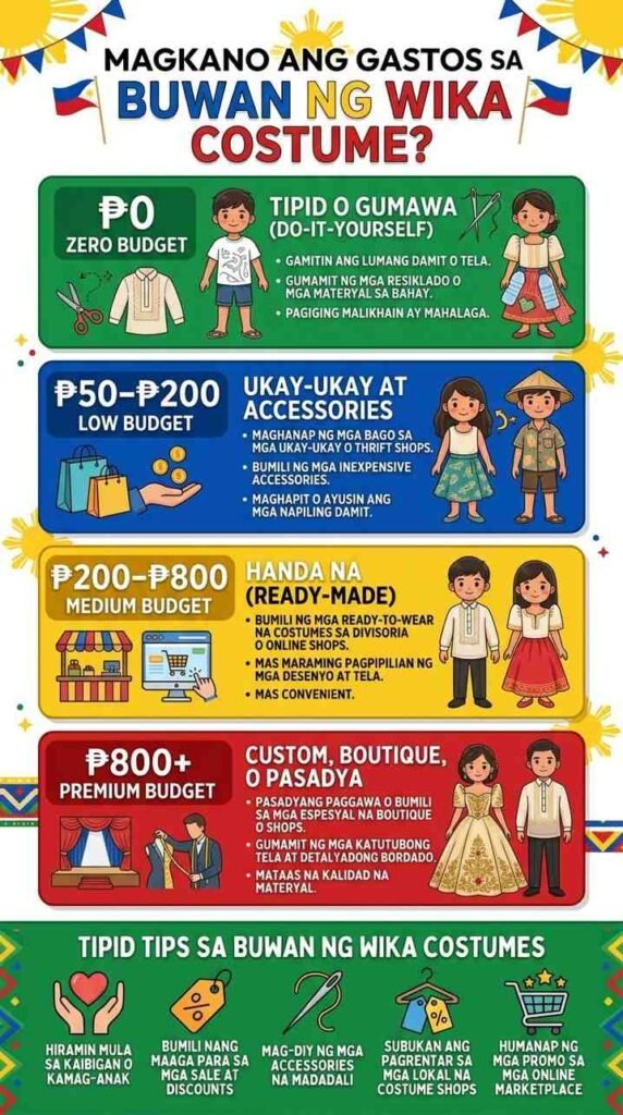 22 Budget Guide: Magkano ang Gastos sa Buwan ng Wika Costume?