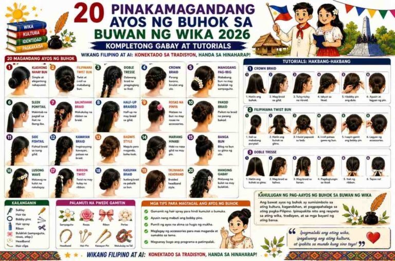 buwan ng wika hairstyle